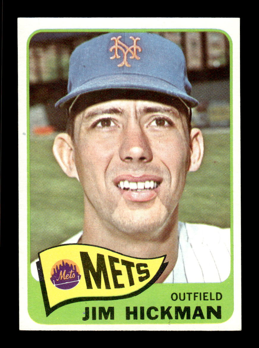 1965 Topps #114 Jim Hickman New York Mets EXMT CS26015405