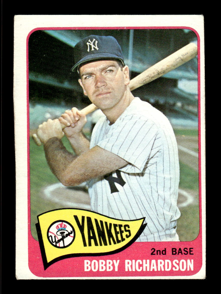 1965 Topps #115 Bobby Richardson New York Yankees EXMT CS26015406
