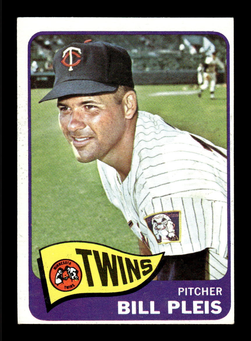 1965 Topps #122 Bill Pleis Minnesota Twins EXMT CS26015409