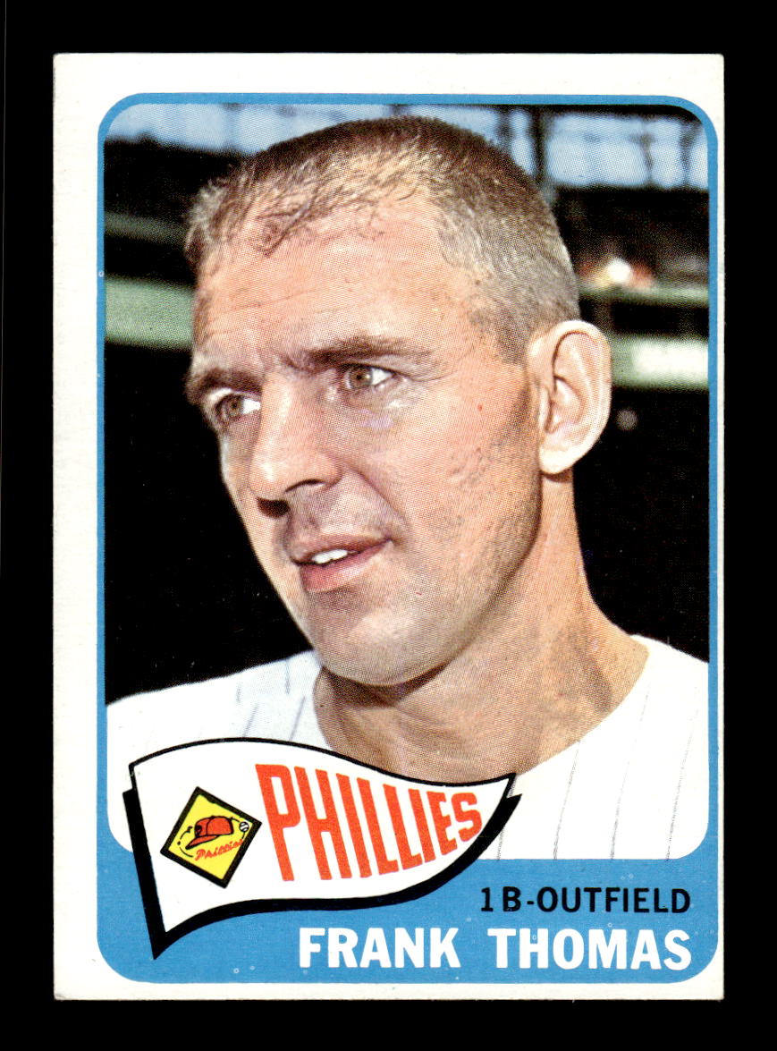 1965 Topps #123 Frank Thomas Philadelphia Phillies EXMT CS26015410
