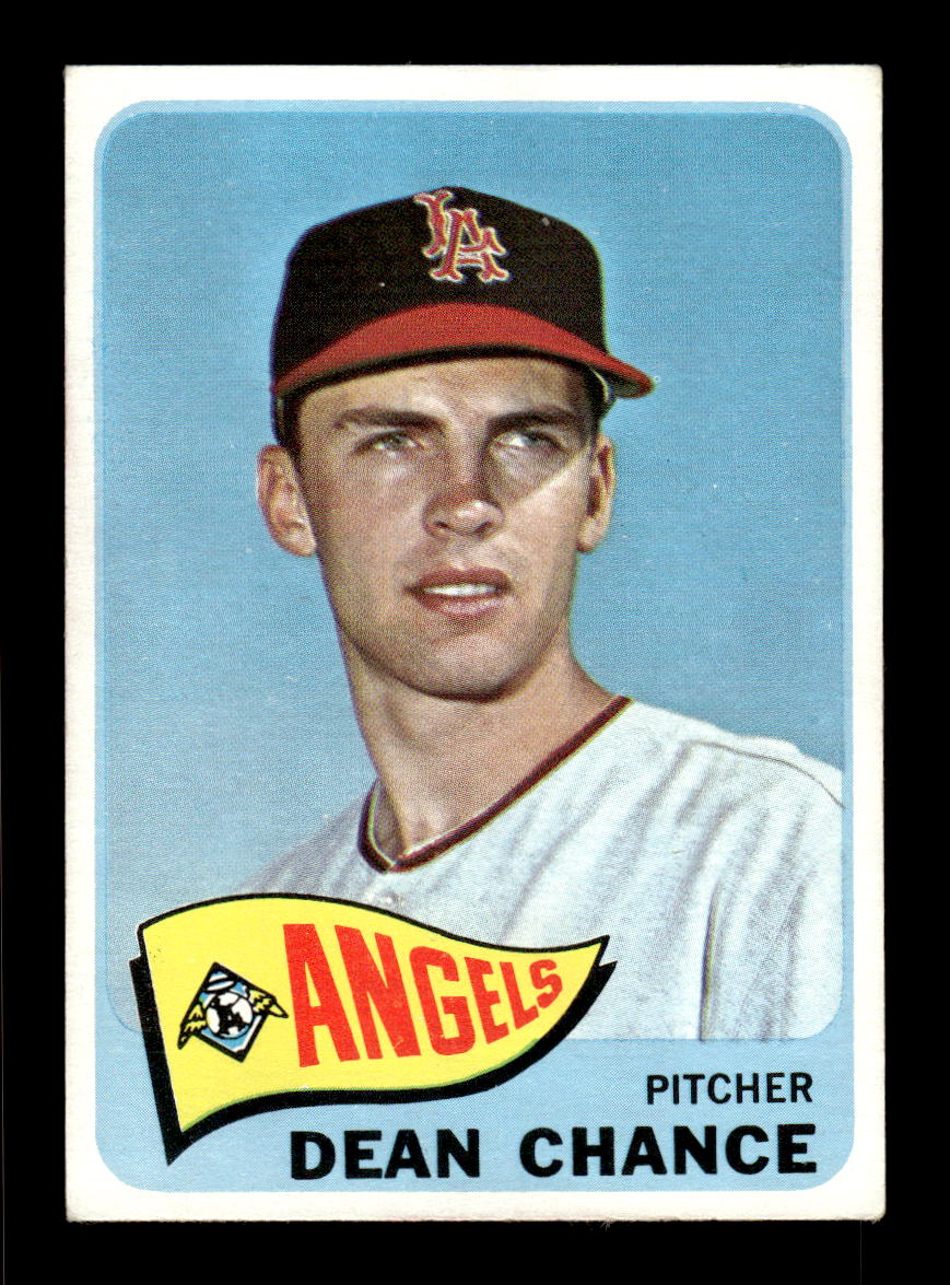 1965 Topps #140 Dean Chance Los Angeles Angels EXMT CS26015417