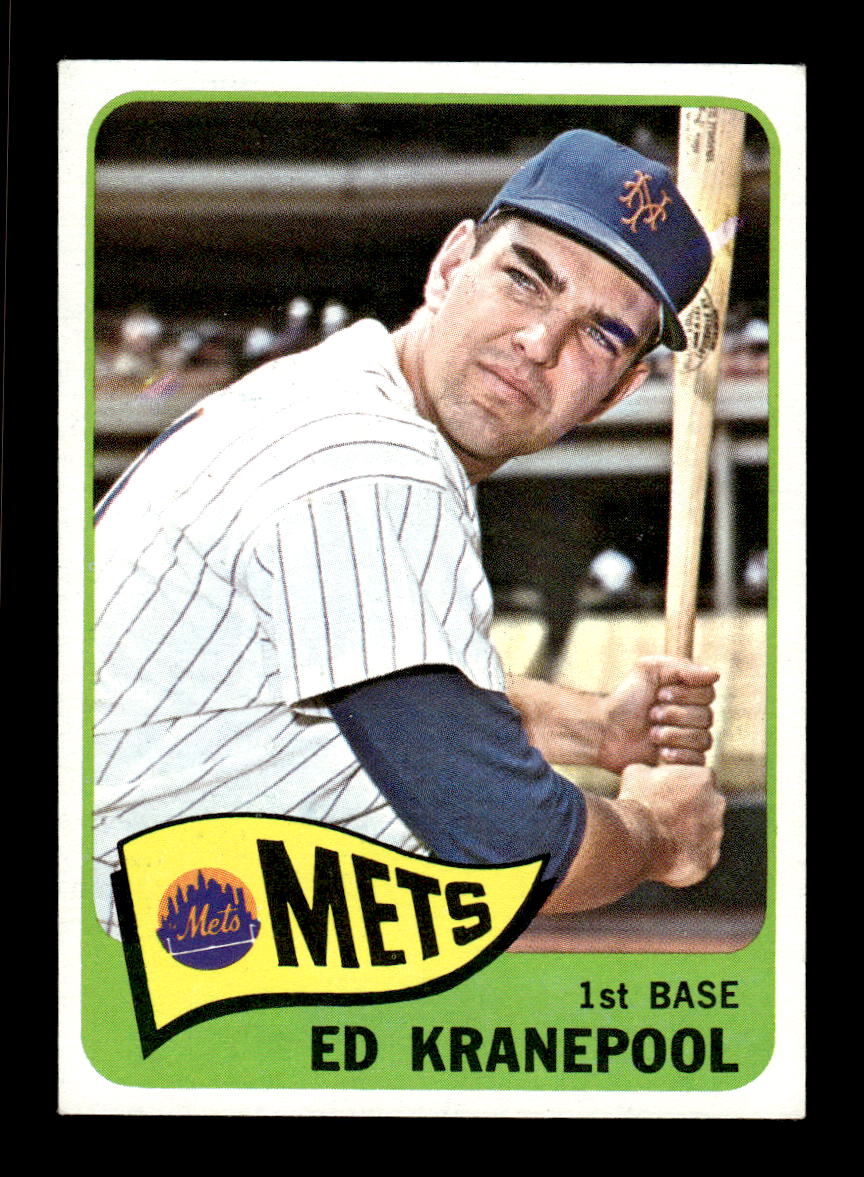 1965 Topps #144 Ed Kranepool New York Mets EXMT CS26015420