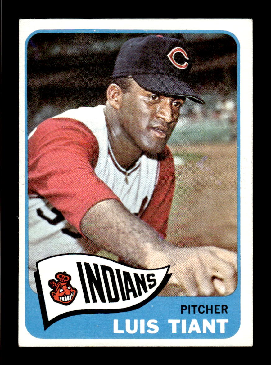 1965 Topps #145 Luis Tiant Cleveland Indians EXMT CS26015421