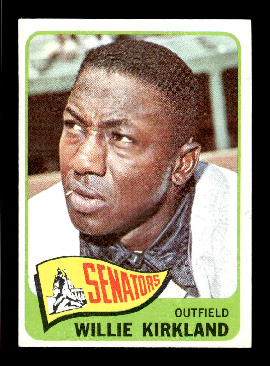 1965 Topps #148 Willie Kirkland Washington Senators EXMT CS26015424