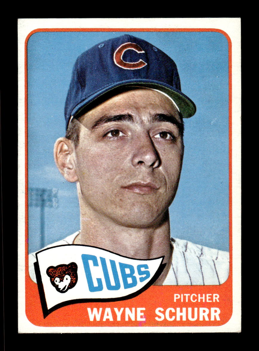 1965 Topps #149 Wayne Schurr Chicago Cubs EXMT CS26015425