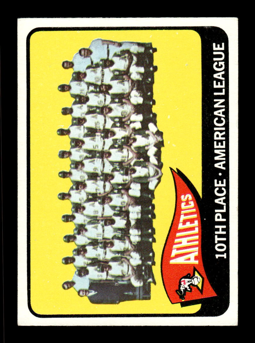 1965 Topps #151 Kansas City Athletics Kansas City Athletics EXMT CS26015426