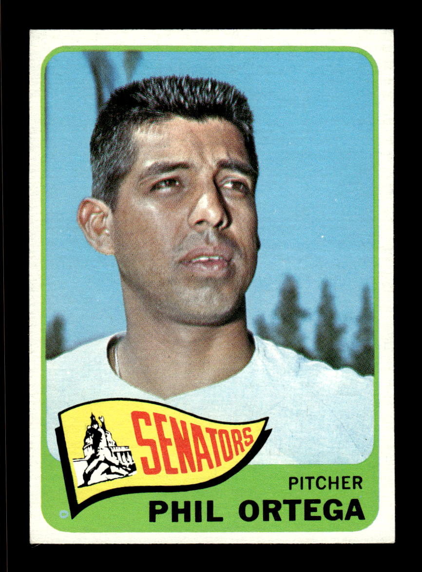 1965 Topps #152 Phil Ortega Washington Senators EXMT CS26015427