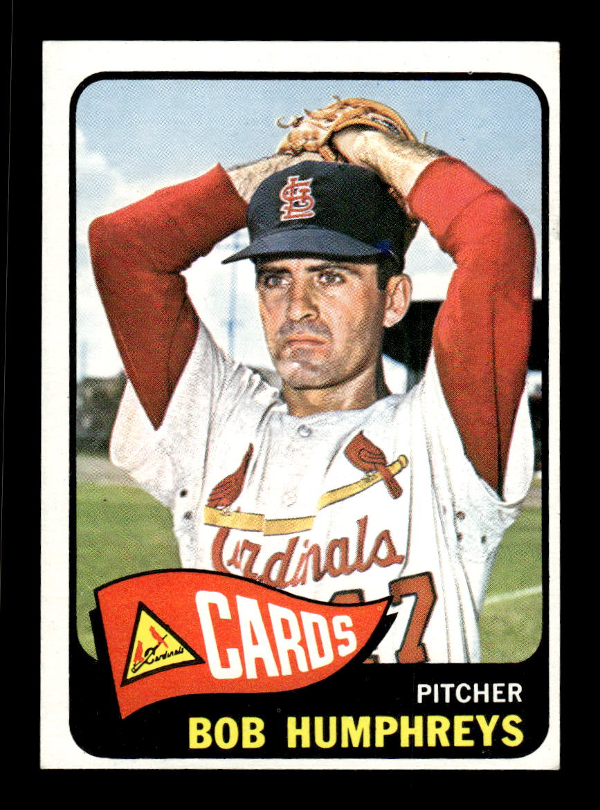 1965 Topps #154 Bob Humphreys St. Louis Cardinals EXMT CS26015429