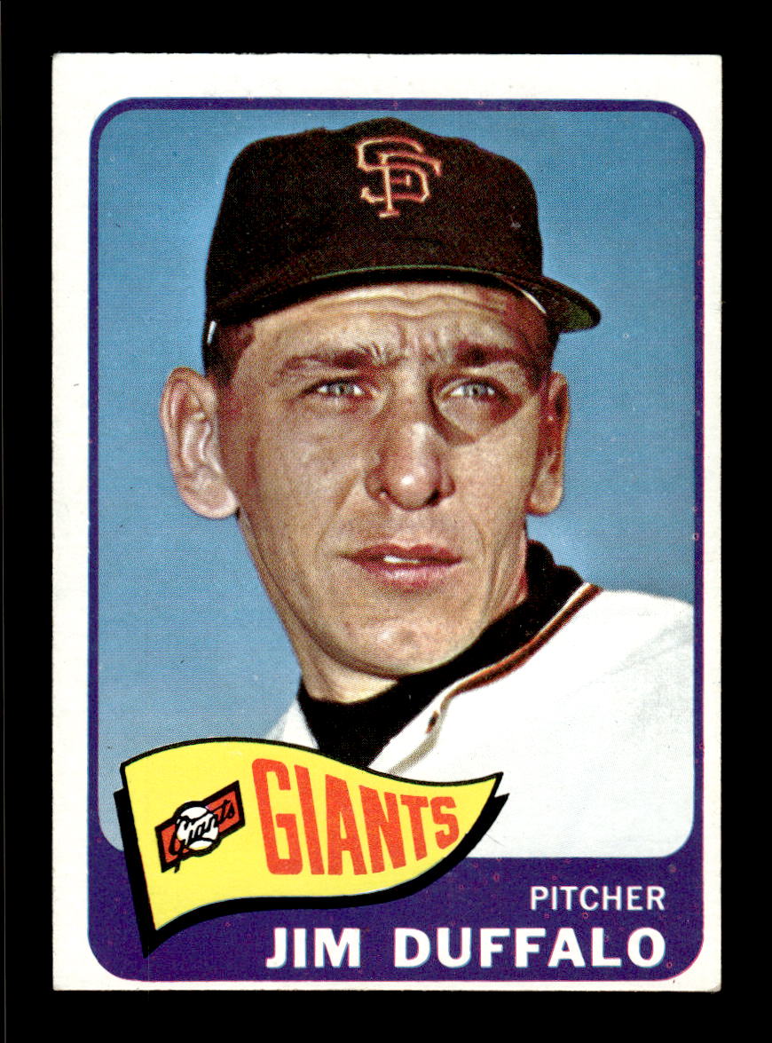 1965 Topps #159 Jim Duffalo San Francisco Giants EXMT CS26015434