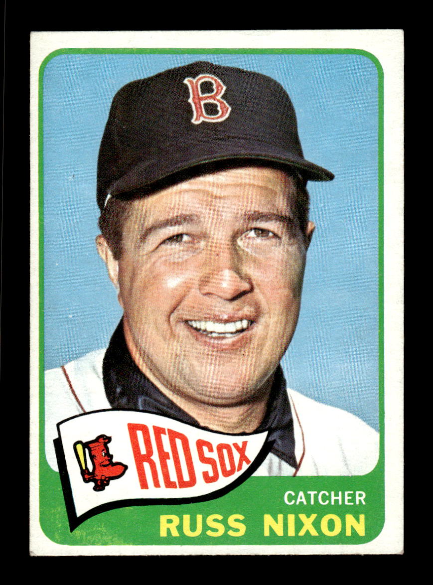 1965 Topps #162 Russ Nixon Boston Red Sox EXMT CS26015436