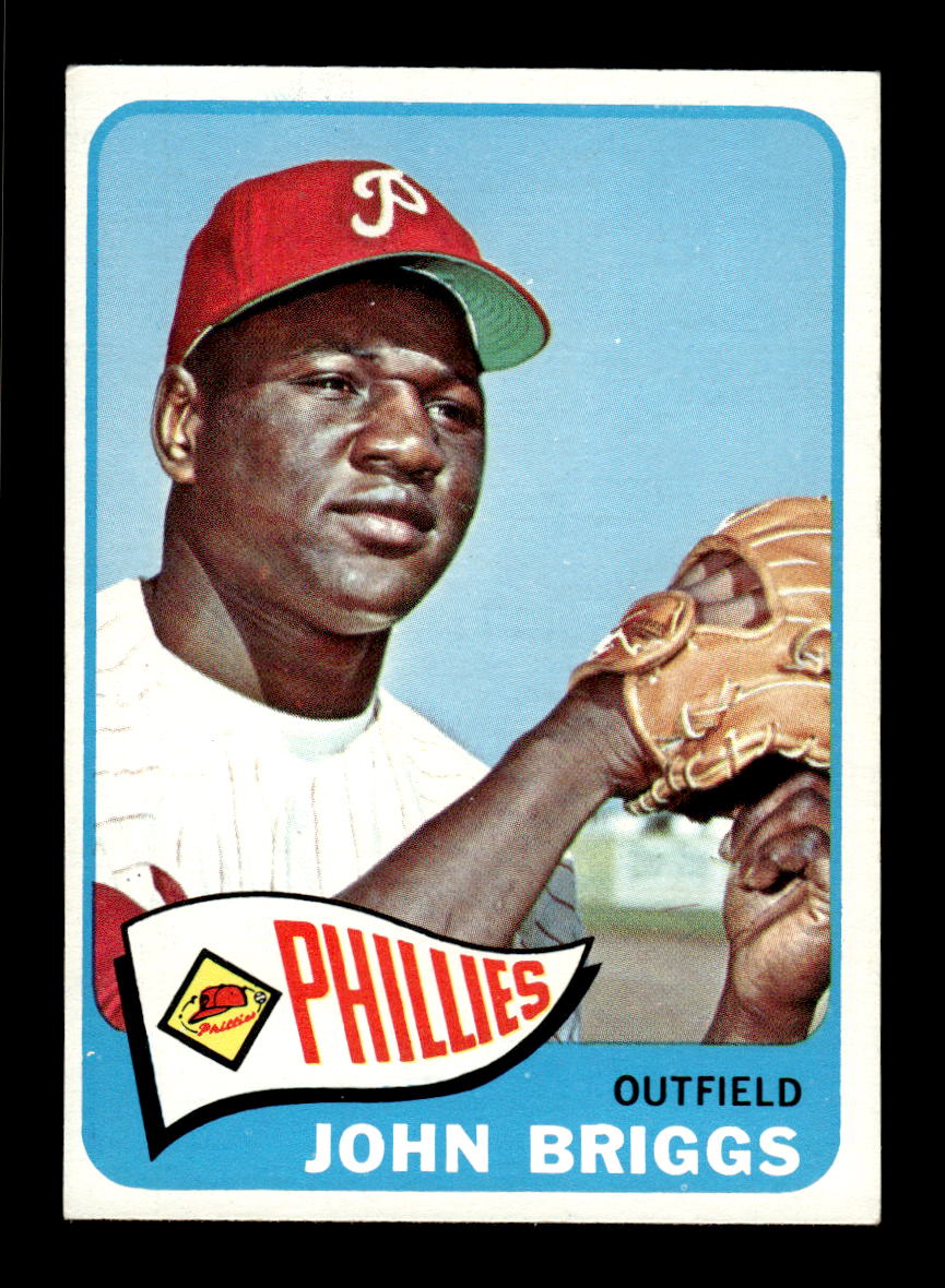 1965 Topps #163 John Briggs Philadelphia Phillies EXMT CS26015437