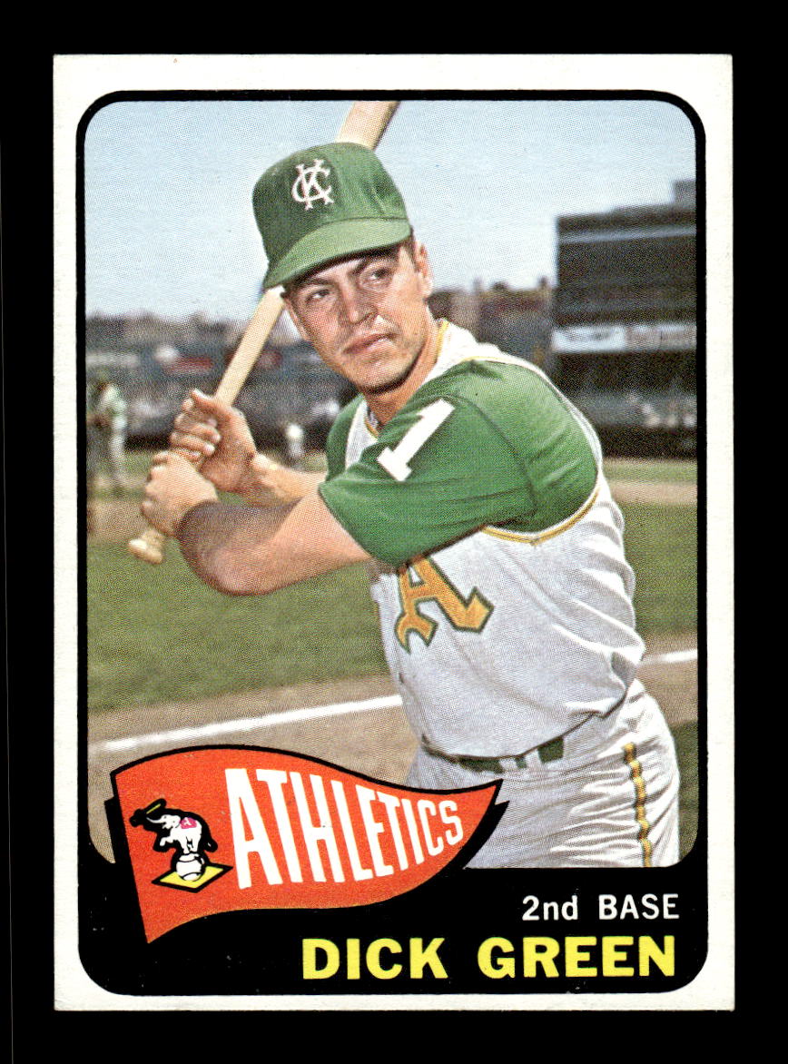 1965 Topps #168 Dick Green Kansas City Athletics EXMT CS26015441