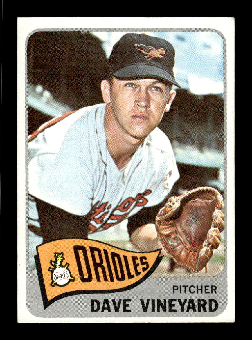 1965 Topps #169 Dave Vineyard Baltimore Orioles EXMT CS26015442