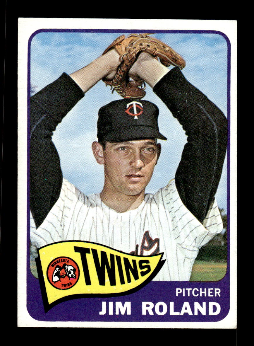 1965 Topps #171 Jim Roland Minnesota Twins EXMT CS26015443