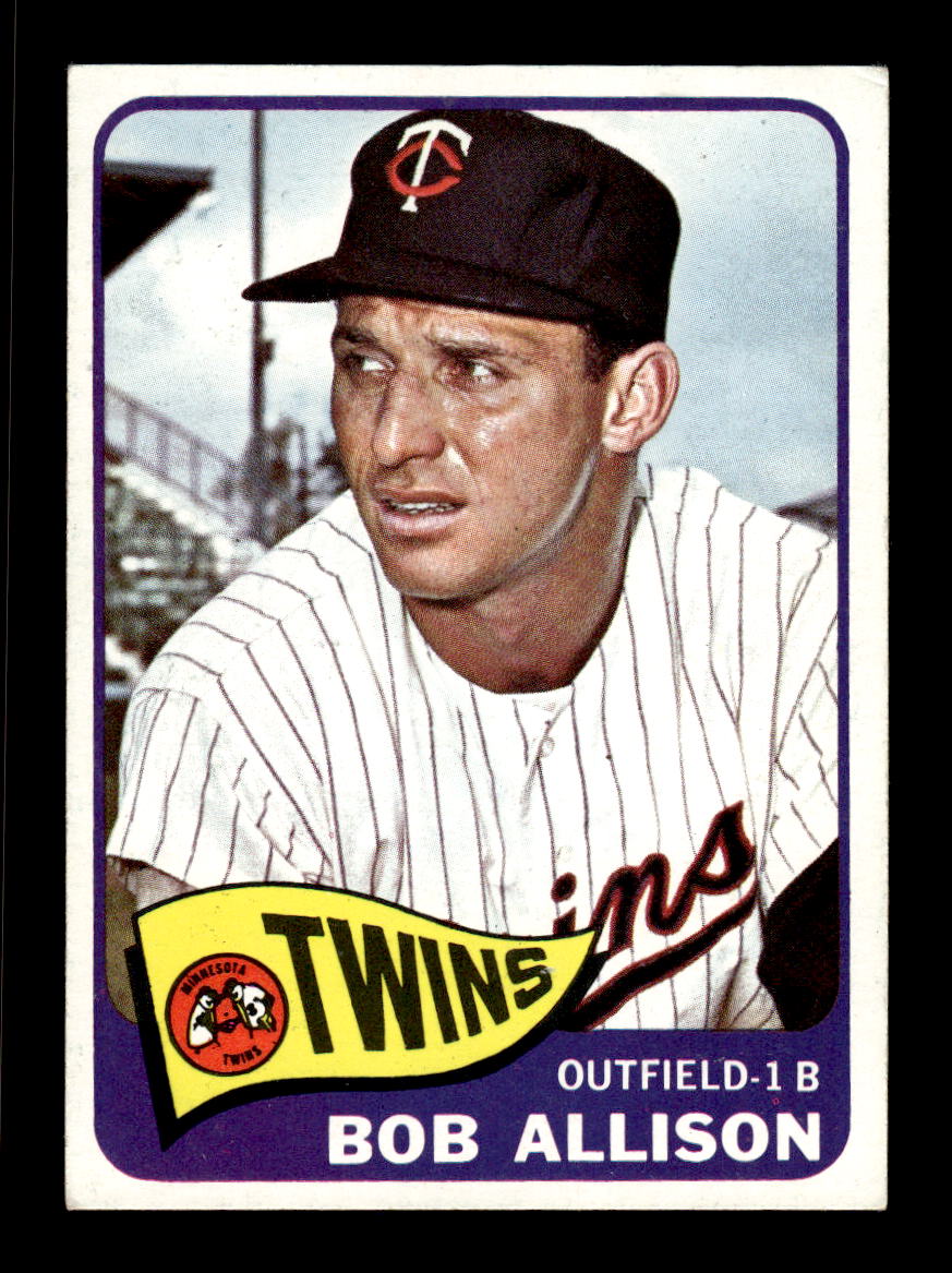 1965 Topps #180 Bob Allison Minnesota Twins EXMT CS26015452