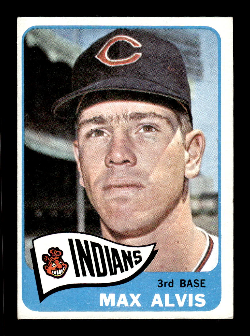 1965 Topps #185 Max Alvis Cleveland Indians EXMT CS26015456
