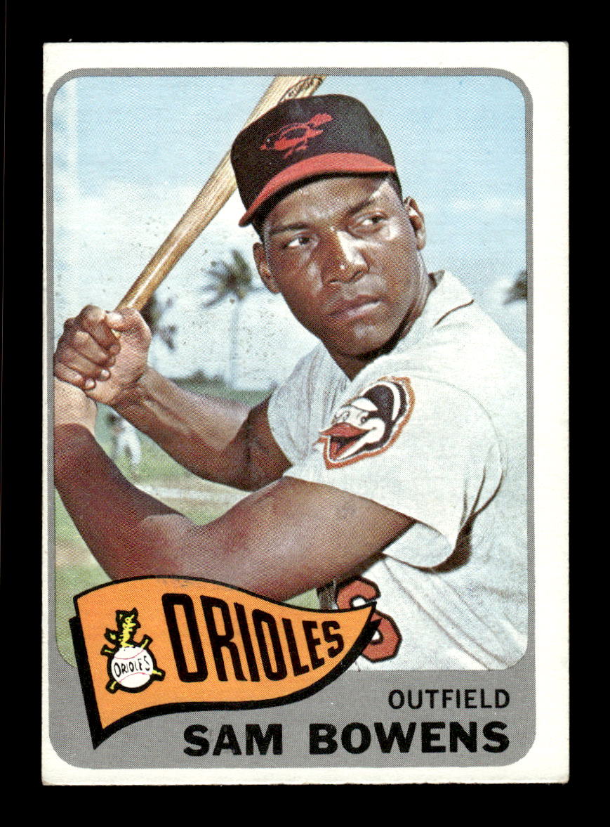1965 Topps #188 Sam Bowens Baltimore Orioles EXMT CS26015459