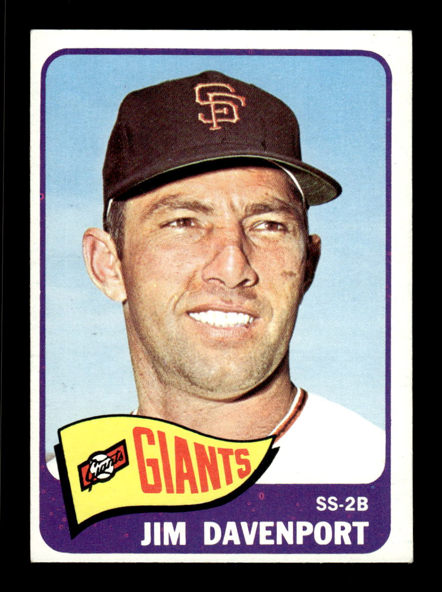 1965 Topps #213 Jim Davenport San Francisco Giants EXMT CS26015478