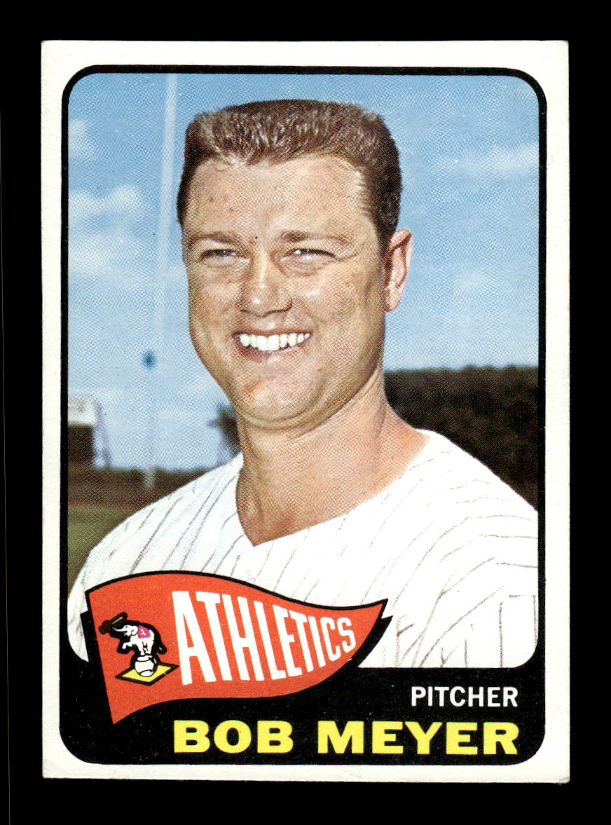 1965 Topps #219 Bob Meyer Kansas City Athletics EXMT CS26015484