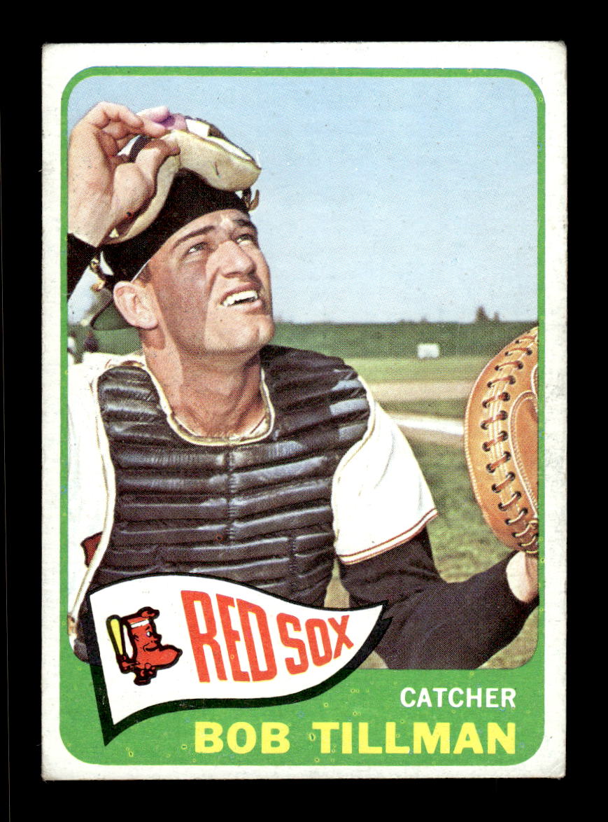 1965 Topps #222 Bob Tillman Boston Red Sox EXMT CS26015486