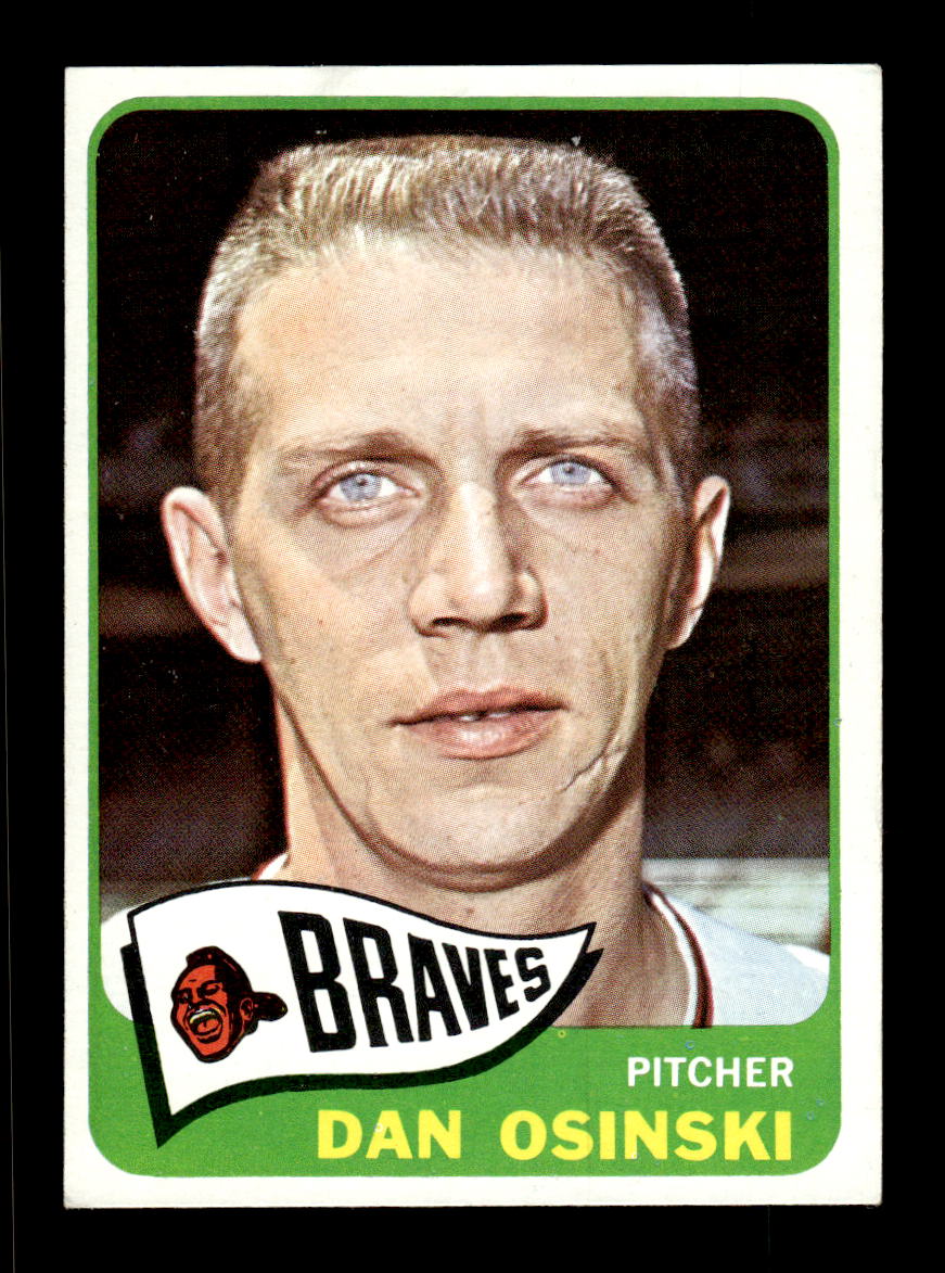 1965 Topps #223 Dan Osinski Milwaukee Braves EXMT CS26015487