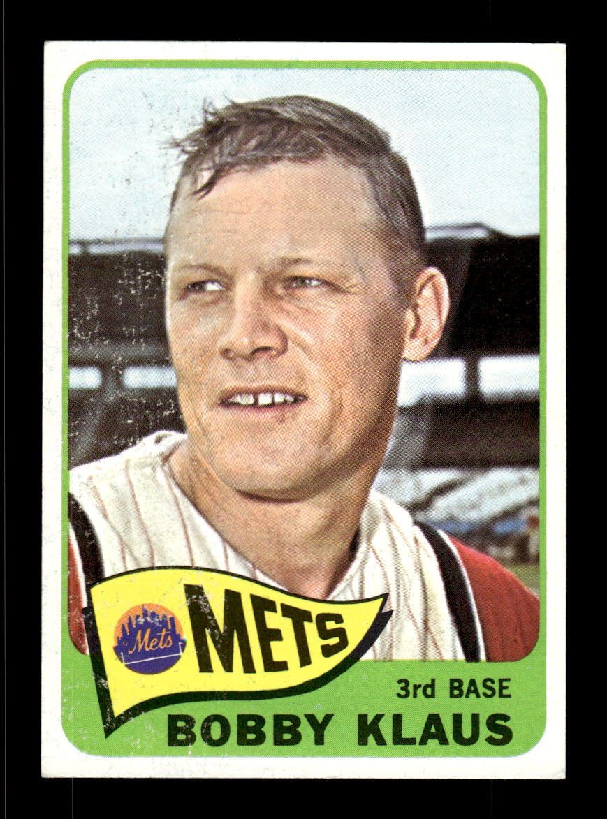 1965 Topps #227 Bobby Klaus New York Mets EXMT CS26015489