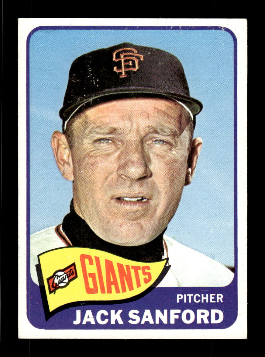 1965 Topps #228 Jack Sanford San Francisco Giants EXMT CS26015490