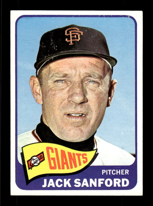 1965 Topps #228 Jack Sanford San Francisco Giants EXMT CS26015490