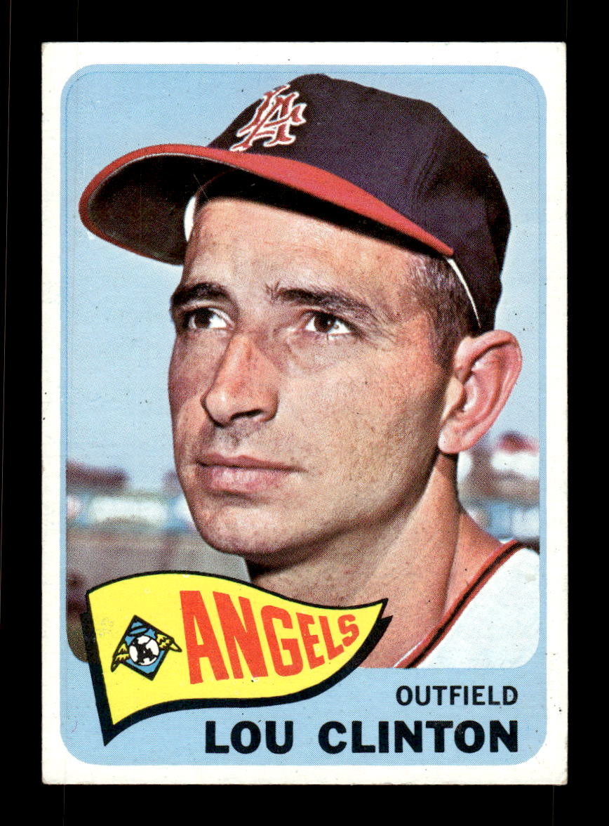 1965 Topps #229 Lou Clinton Los Angeles Angels EXMT CS26015491