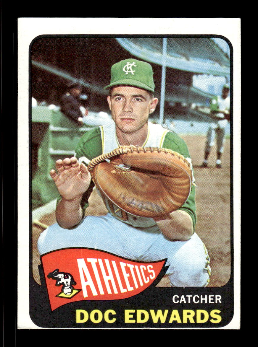 1965 Topps #239 Doc Edwards Kansas City Athletics EXMT CS26015500
