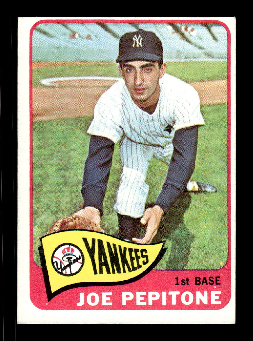 1965 Topps #245 Joe Pepitone New York Yankees EXMT CS26015505