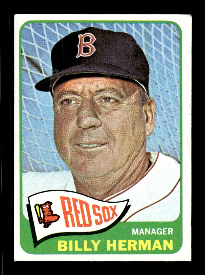 1965 Topps #251 Billy Herman Boston Red Sox EXMT CS26015509