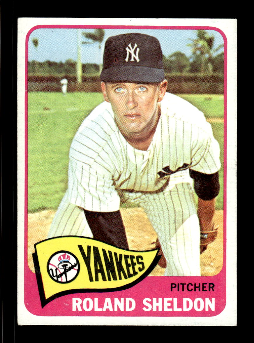1965 Topps #254 Roland Sheldon New York Yankees EXMT CS26015512