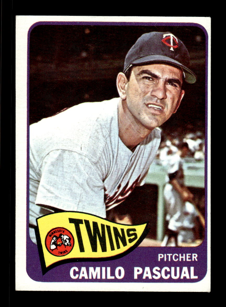 1965 Topps #255 Camilo Pascual Minnesota Twins EXMT CS26015513