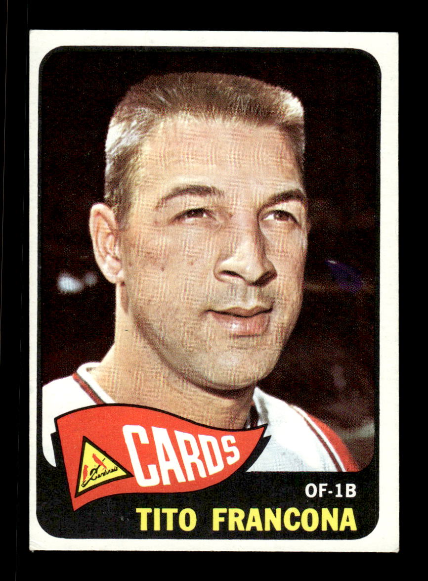 1965 Topps #256 Tito Francona St. Louis Cardinals EXMT CS26015514