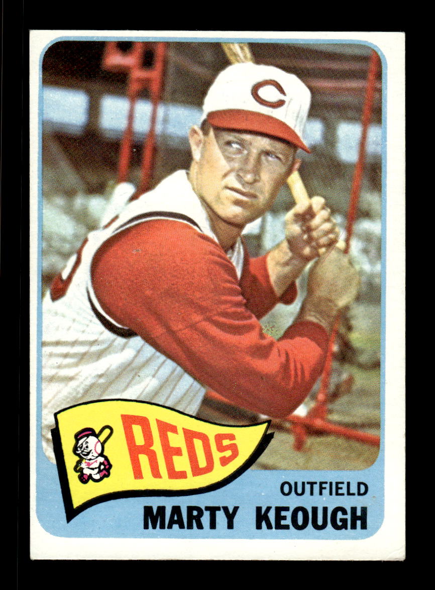 1965 Topps #263 Marty Keough Cincinnati Reds EXMT CS26015520