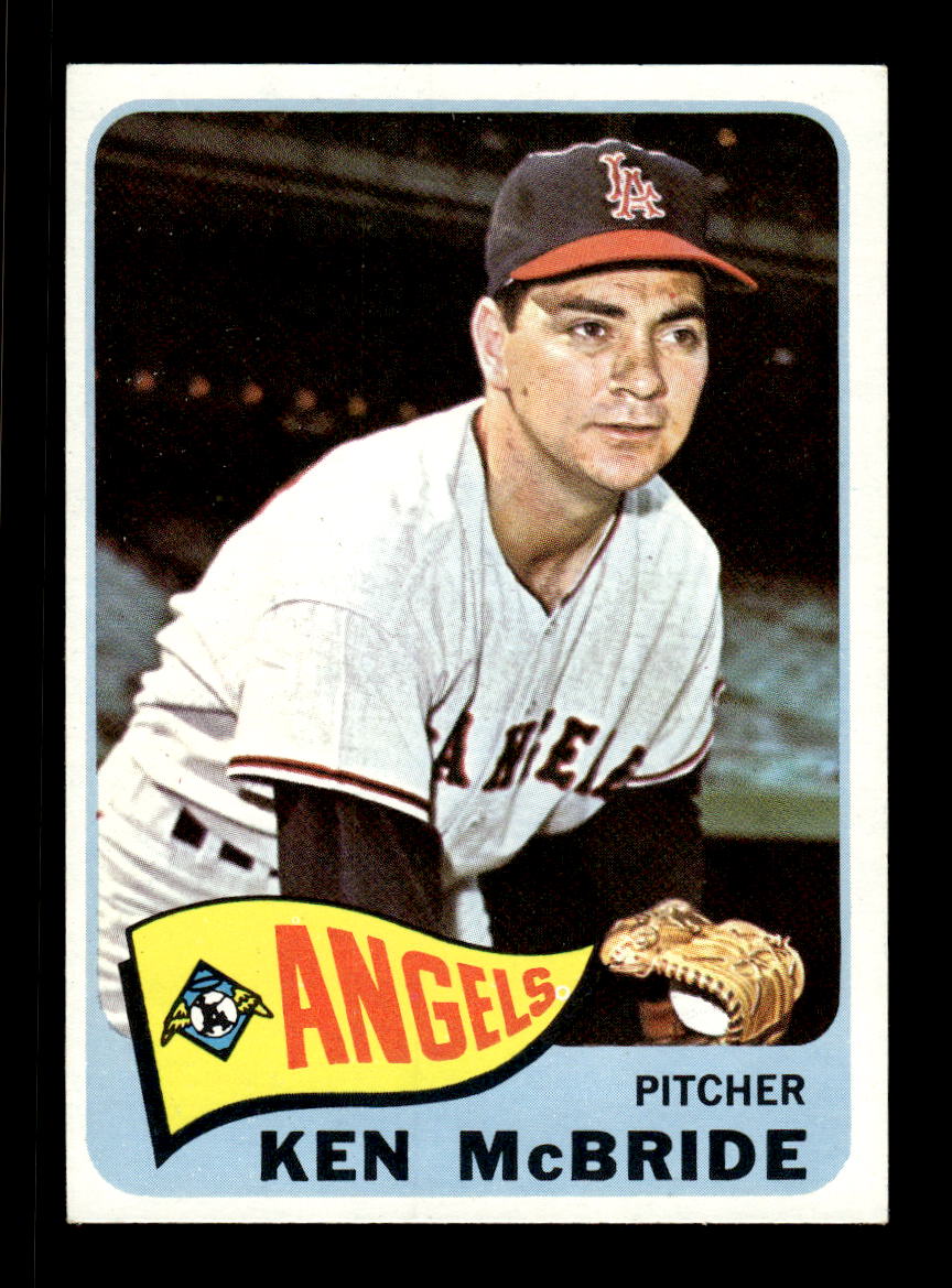 1965 Topps #268 Ken McBride Los Angeles Angels EXMT CS26015524