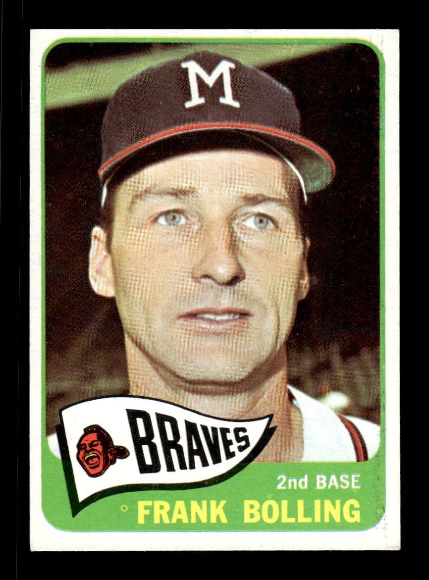 1965 Topps #269 Frank Bolling Milwaukee Braves EXMT CS26015525