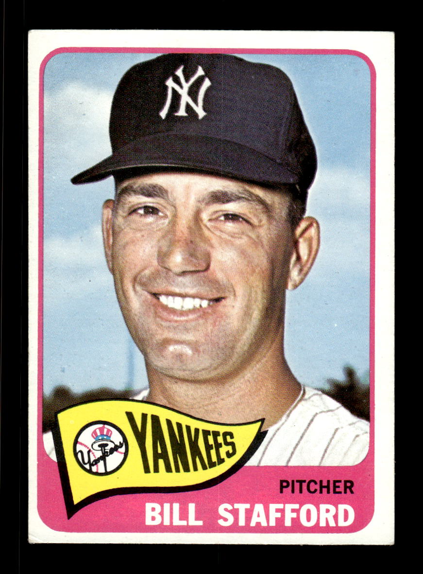 1965 Topps #281 Bill Stafford New York Yankees EXMT CS26015537