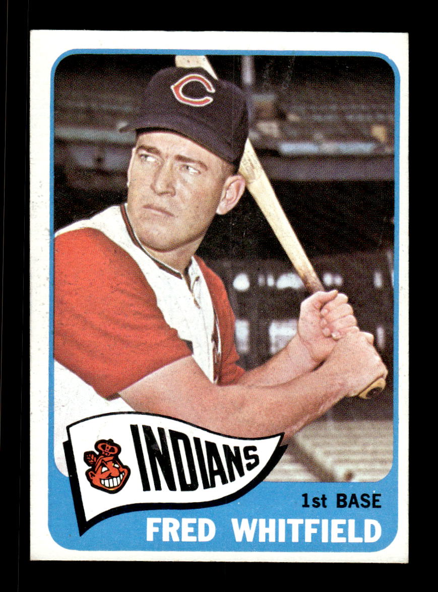 1965 Topps #283 Fred Whitfield Cleveland Indians EXMT CS26015539