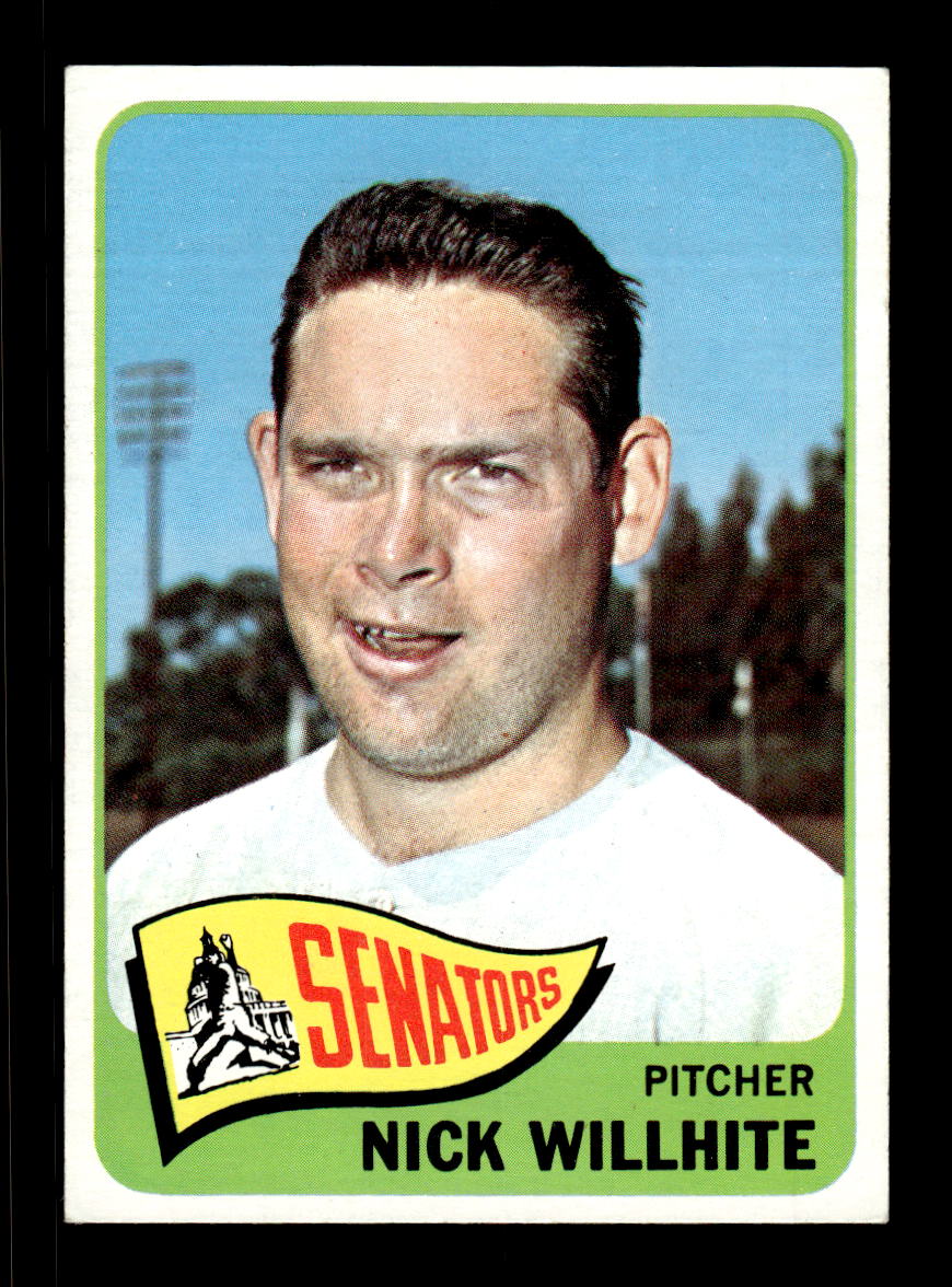 1965 Topps #284 Nick Willhite Washington Senators EXMT CS26015540