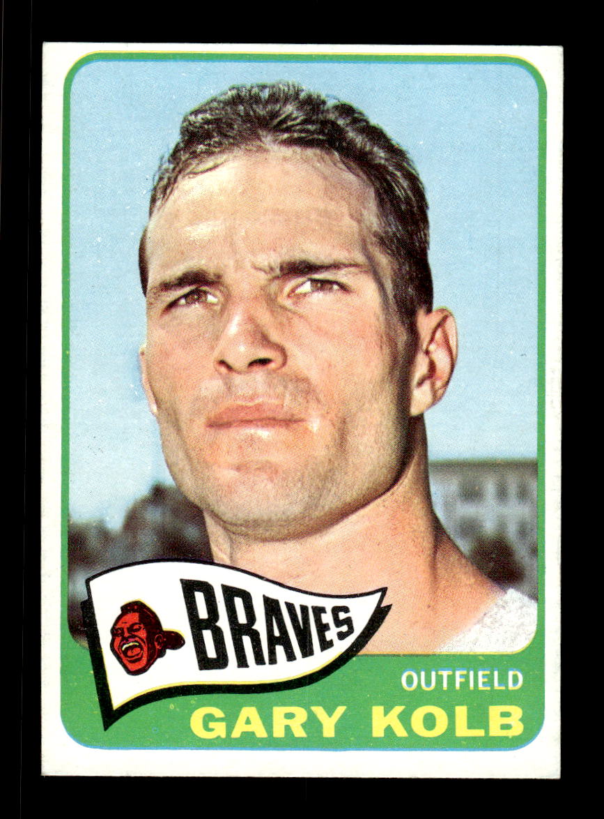 1965 Topps #287 Gary Kolb Milwaukee Braves EXMT CS26015543