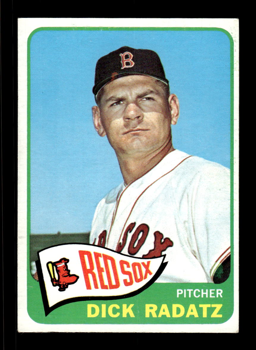 1965 Topps #295 Dick Radatz Boston Red Sox EXMT CS26015551