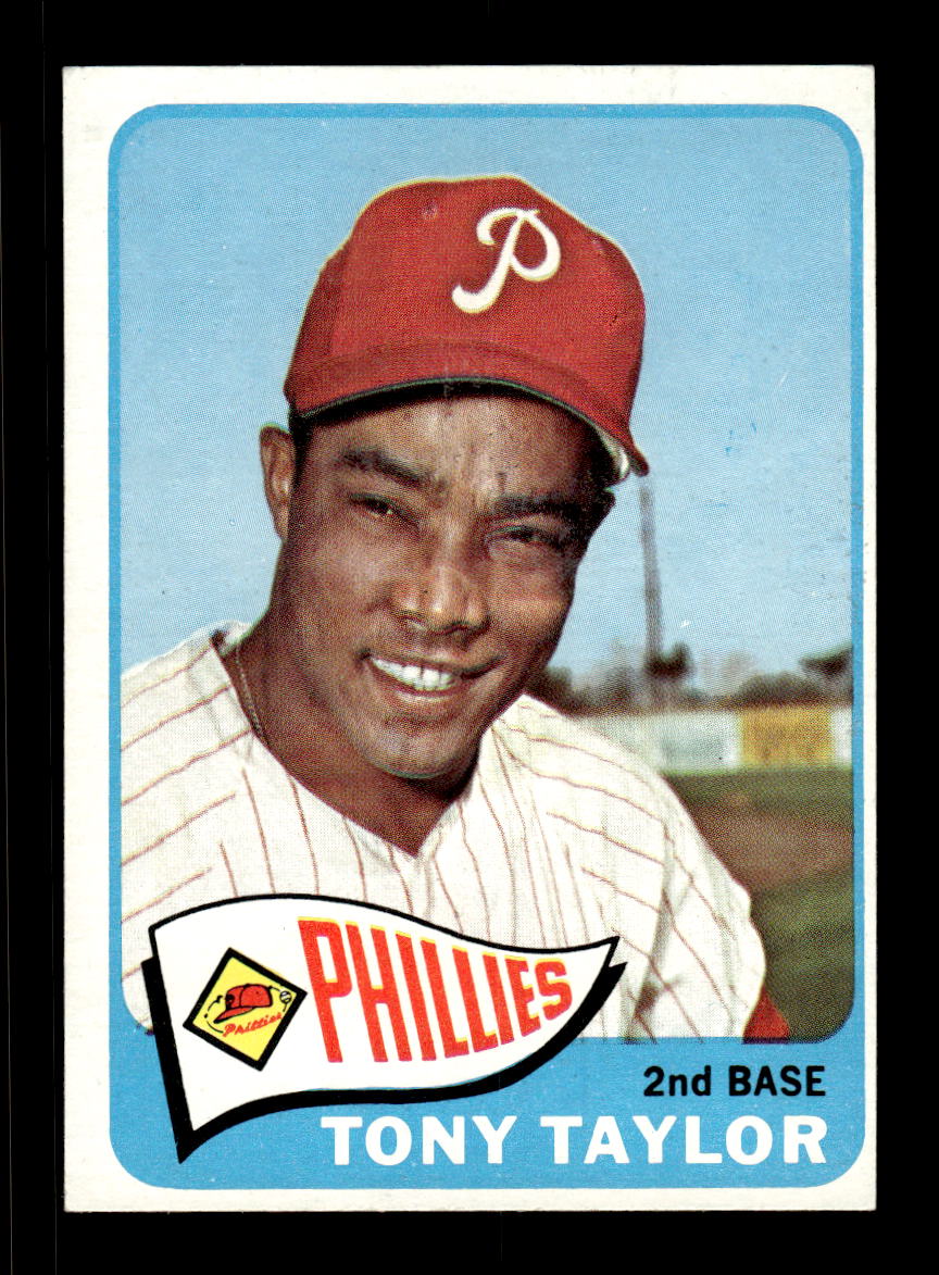 1965 Topps #296 Tony Taylor Philadelphia Phillies EXMT CS26015552