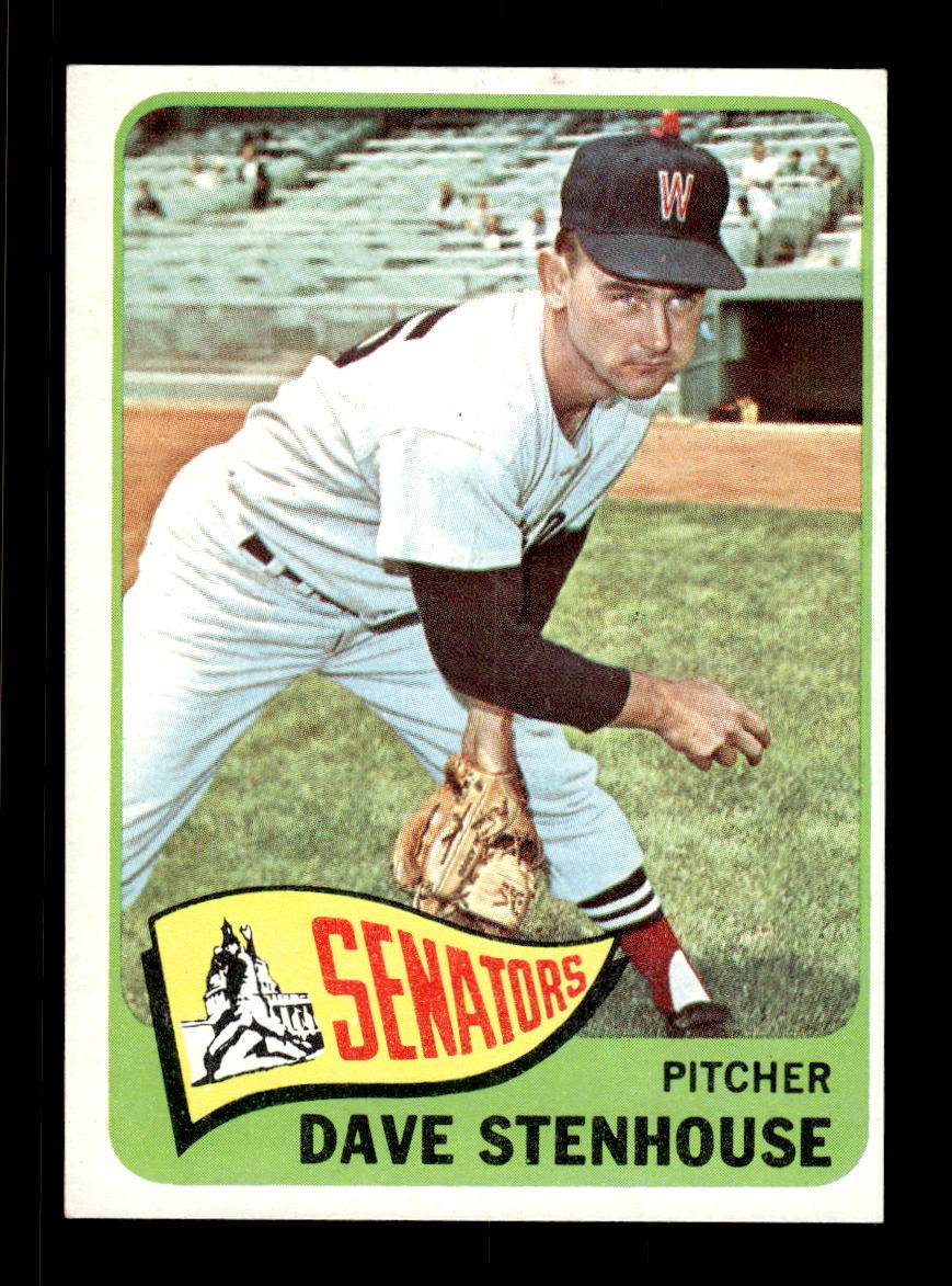 1965 Topps #304 Dave Stenhouse Washington Senators EXMT CS26015559