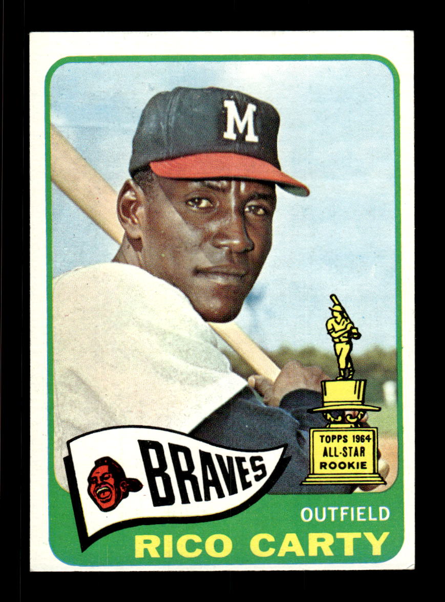 1965 Topps #305 Rico Carty Milwaukee Braves EXMT CS26015560