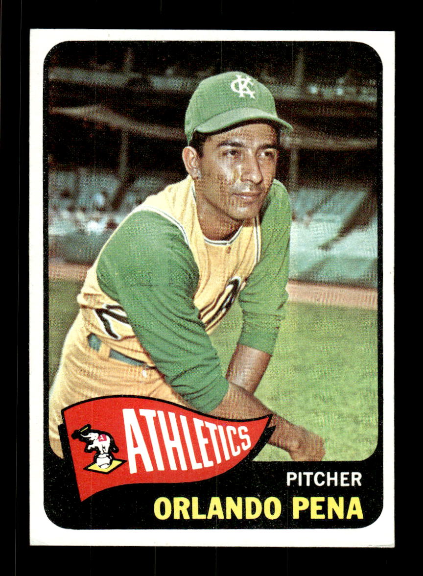 1965 Topps #311 Orlando Pena Kansas City Athletics EXMT CS26015566