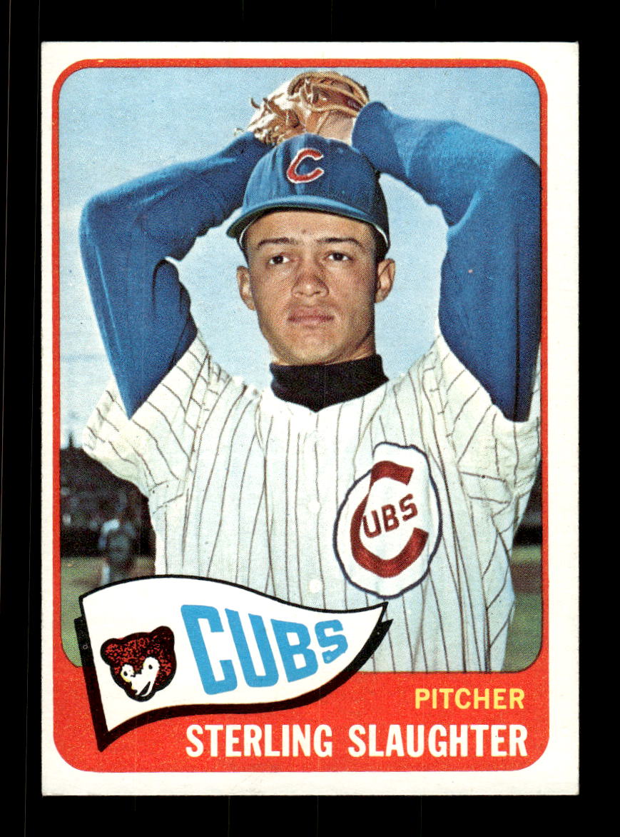 1965 Topps #314 Sterling Slaughter Chicago Cubs EXMT CS26015569