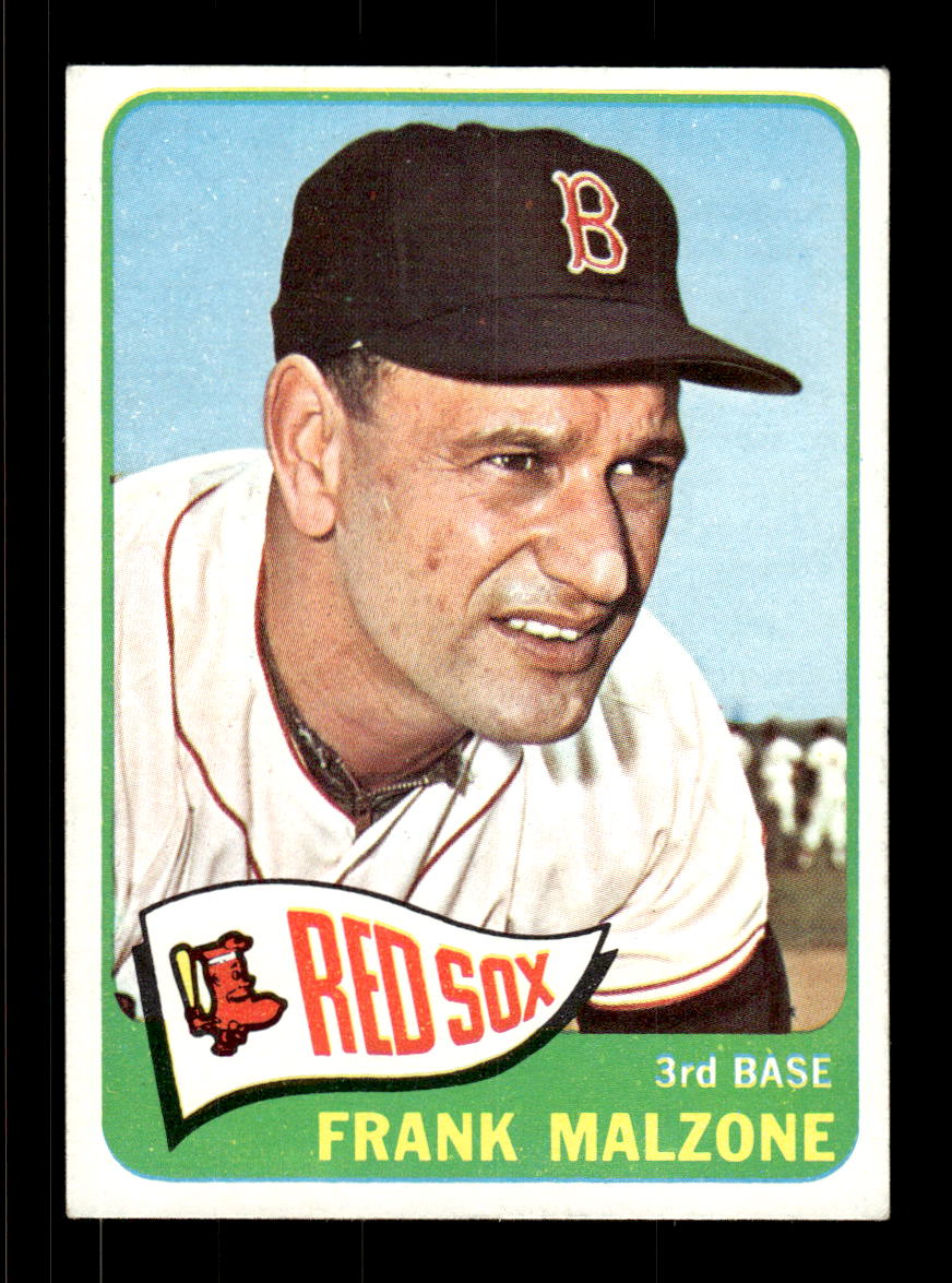 1965 Topps #315 Frank Malzone Boston Red Sox EXMT CS26015570