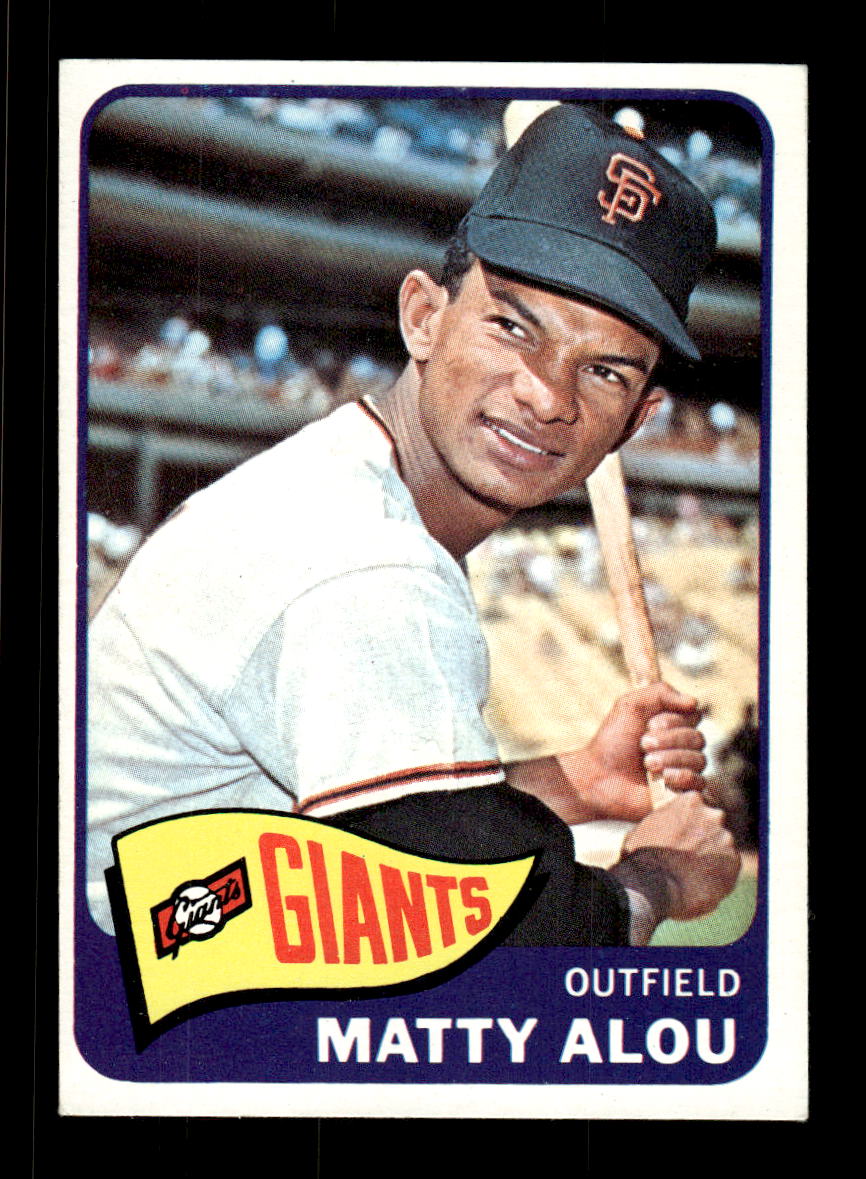 1965 Topps #318 Matty Alou San Francisco Giants EXMT CS26015573